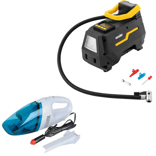 Kit Compressor De Ar Automotivo Cav 150 127v/220v Vonder + As