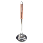 Kit Concha Colher Pegador Escumadeira Utensílios Rose Gold 4