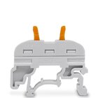 Kit Conector Alavanca De Emenda Kv121 1 Via 32a Trilho Din Ca