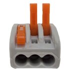 Kit Conector De Emenda Automático Kv222-413 3 Vias 100 Pçs