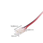 Kit Conector Emenda Com Cabo C/ 10 Un P/ Fita Led 10mm 86732