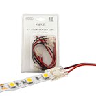 Kit Conector Emenda Com Cabo C/ 10 Un P/ Fita Led 10mm 86732