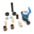 Kit Conexão Com Hidrômetro De Água Rosca 3/4 Polegada Strahl