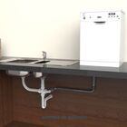 Kit Conexão Saída Máquina P/cuba Dupla Blukit - 030420