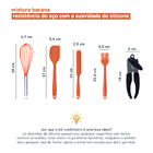 Kit Confeiteiro C/ 5 Peças A - Oikos Unica U