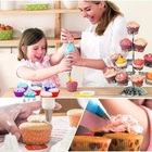 Kit Confeiteiro Completo 72 Peças Bicos Decoração Bolo Inox L