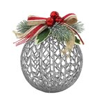 Kit Conjunto 12 Peças Decoração Enfeite Bola Árvore Natal Pra