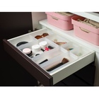 Kit Conjunto 3 Organizadores De Gaveta Logic Branco Ou