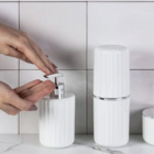 Kit Conjunto Banheiro Completo Com Lixeira Com Tampa E Escova