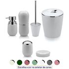 Kit Conjunto De Banheiro Toalete Completo 6 Peças - Branco
