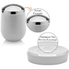 Kit Conjunto De Banheiro Toalete Completo 6 Peças - Branco