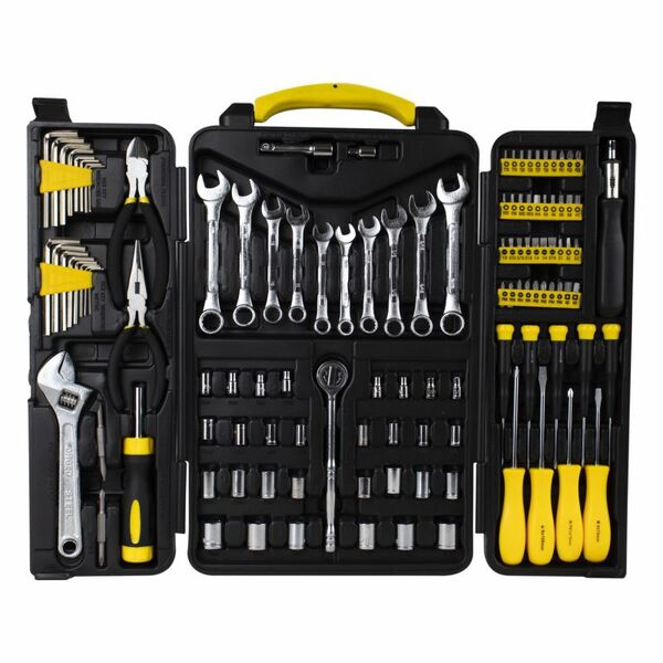 Kit Conjunto de Ferramentas com 115 Peças e Maleta