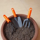 Kit Conjunto De Ferramentas Para Jardinagem Com 3 Peças