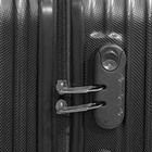 KIT Conjunto De Malas de Viagem P/M/G em Abs - Azul