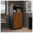 Kit Conjunto Escritório 3 Peças Studio Marrom Caemmun