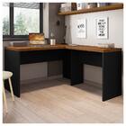 Kit Conjunto Escritório 5 Peças Studio Preto Caemmun