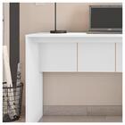 Kit Conjunto Escritório 6 Peças Cubic Branco Caemmun