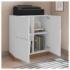 Kit Conjunto Escritório 6 Peças Cubic Branco Caemmun