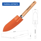 Kit Conjunto Jardinagem 3 Peças Cabo Madeira + Borrifador 1 L