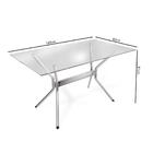 Kit Conjunto Mesa 6 Cadeiras 140 X 80 Cm Sala De Jantar Cozin