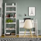 Kit Conjunto Mesa Escrivaninha Estante Quarto Home Office Pra