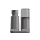 Kit Conjunto Para Banheiro Com Bandeja Premium Dual Cinza 3 P