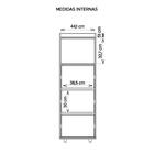 Kit Conjunto Para Escritório 4 Peças Marrom Studio Caemmun