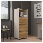 Kit Conjunto Para Escritório 4 Peças Marrom Studio Caemmun