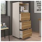 Kit Conjunto Para Escritório 4 Peças Marrom Studio Caemmun