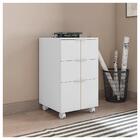 Kit Conjunto Para Escritório 6 Peças Cubic Branco Caemmun