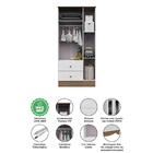 Kit Conjunto Quarto Infantil Bebê Ben Berço 3 Em 1 Guarda Rou