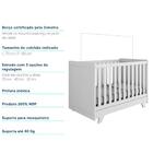 Kit Conjunto Quarto Infantil Bebê Berço Mini Cama 2 Em 1 Guar