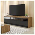 Kit Conjunto Sala De Estar Rack Bancada Mesa Vectro Caemmun