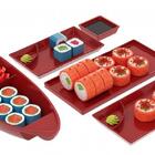 Kit Conjunto Sushi 6 Peças Essential Vermelho Coza