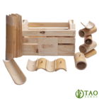Kit Construção De Bambu (caixote)