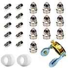 Kit Consumíveis Tocha Corte Plasma P80: 10 Un Bico - 10 Un El