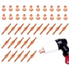 Kit Consumíveis Tocha Corte Plasma Pt31: 20 Un. Bico Longo. -