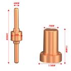 Kit Consumíveis Tocha Plasma Pt31: 30 Un. Bico Longo - 30 Un