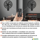 Kit Controle Remoto Para Ventilador Parede - 3 Ventiladores -