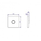 Kit Conversor Hydra Plus E Tubo De Ligação Black Noir Deca