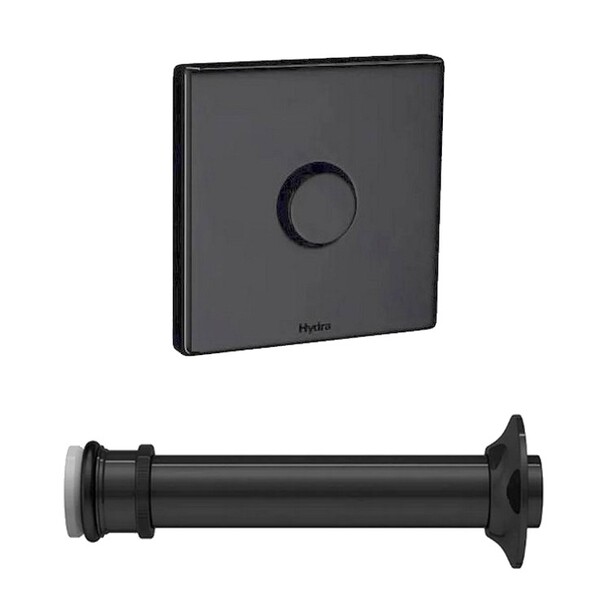 Kit Conversor Hydra Plus E Tubo De Ligação Black Noir Deca