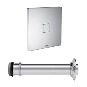 Foto de Kit Conversor Hydra Slim E Tubo De Ligação Cromado Deca