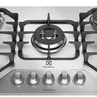Kit Cooktop 5 Bocas A Gás Inox Com Tripla Chama E (gf75x) + F