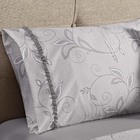 Kit Coordenado Cobre Leito Colcha Scarllet Queen Dupla Face +