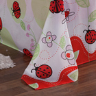 Kit Coordenado Edredom Com Lençol Solteiro Alegria Vermelho -