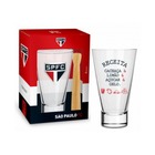 Kit Copo Caipirinha Com Socador Long 400 Ml São Paulo Brasfoo