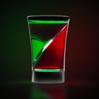 Kit Copo Dose Dupla Bebida Shot Tequila Festa C/ 12 Unidades