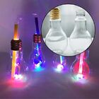 Kit Copo Lampada Led 12 Unid Com Canudo Festa 450 Ml