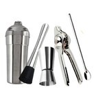 Kit Coqueteleira 5 Peças Inox