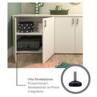 Kit Cori Com Cama Casal E Armário Baixo Montessoriano  Branco